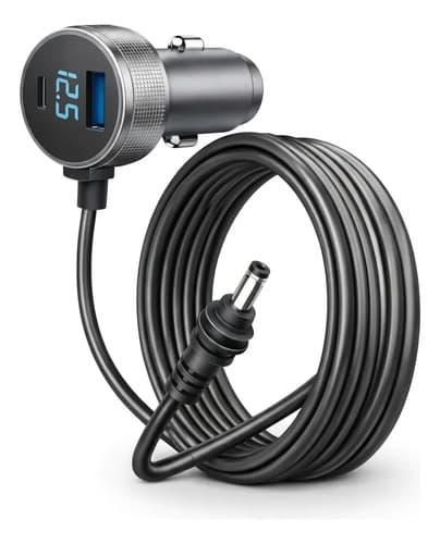 Carregador Veicular 3em1 Usb Tipo C 12v 24v Starlink Cinza-escuro - 1